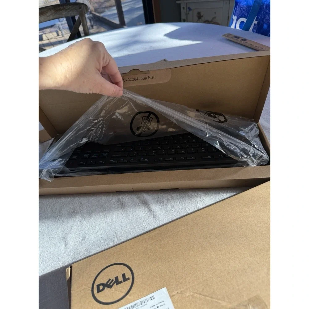 Dell KB216-BK-US USB Wired Keyboard Lot of 3 Full Size NEW